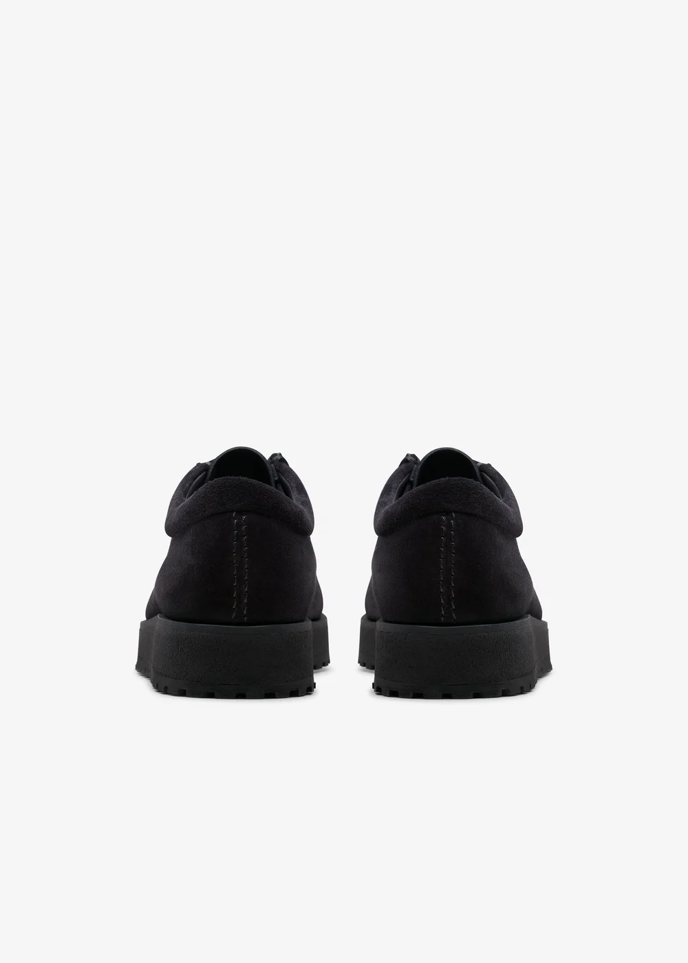 Clarks Originals Mens Black Walla Scout Lo Suede Standard - 10.5 Image 5