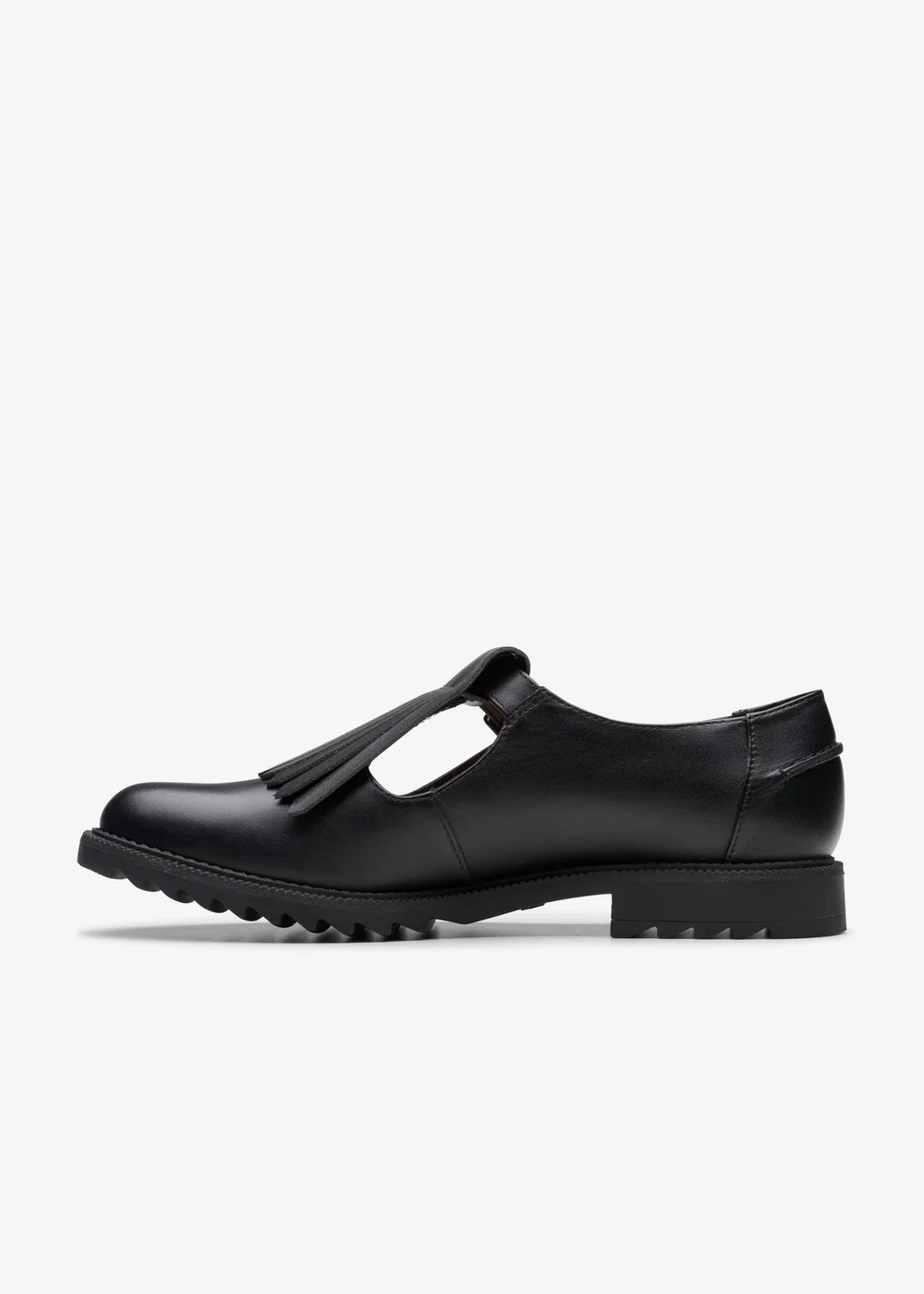 Clarks Womens Black Griffin Mia 2 Leather Standard - 6 Image 2