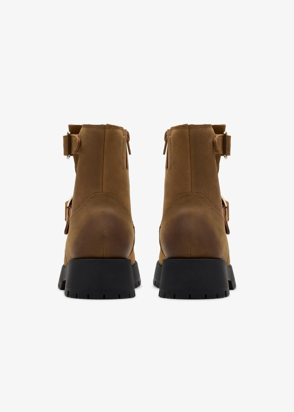 Clarks Womens Brown Ledwick Haley Leather Standard - 6 Image 5