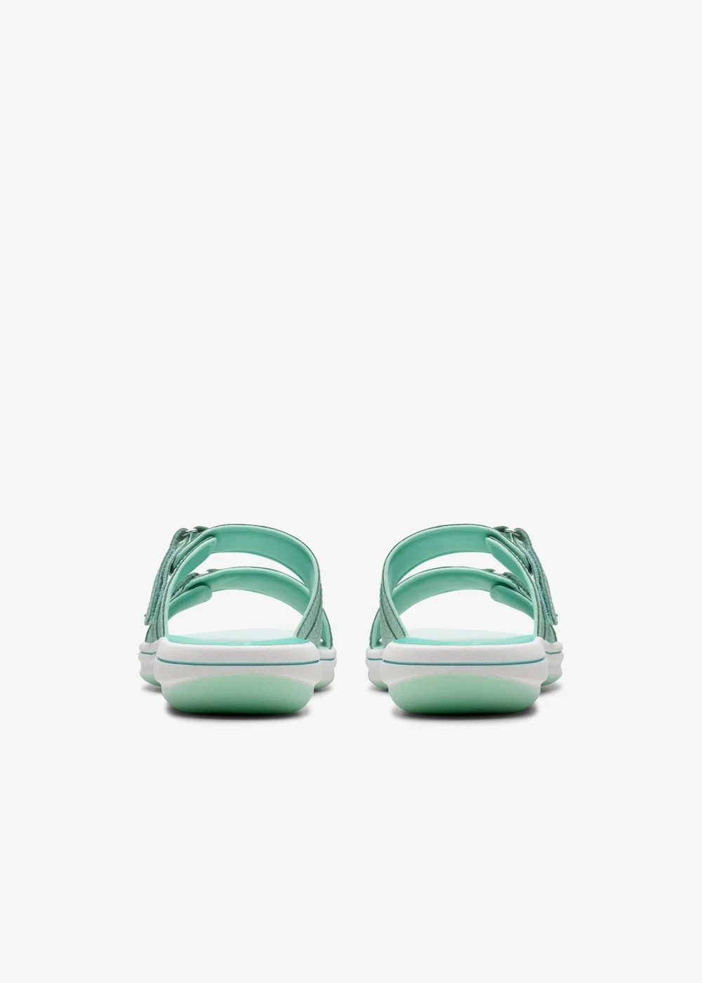 Clarks Cloudsteppers Womens Green Brinkley Piper Synthetic Standard - 6 Image 5