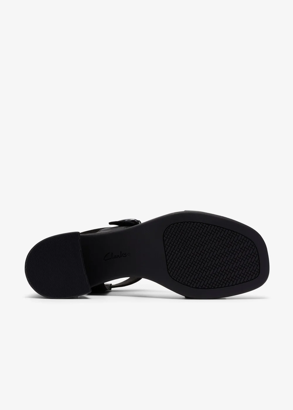 Clarks Womens Black Jaylan Sol Leather Standard - 7 Image 3