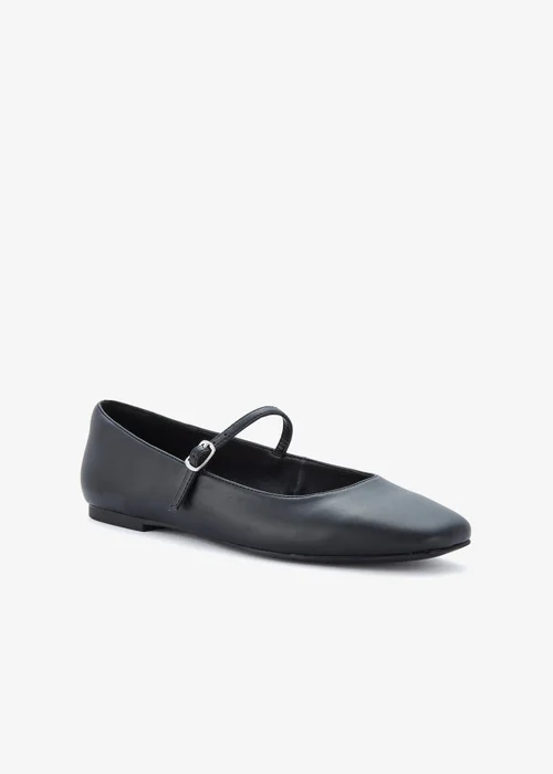 Clarks Womens Black Emelina Gem Synthetic Standard - 6 Image 4