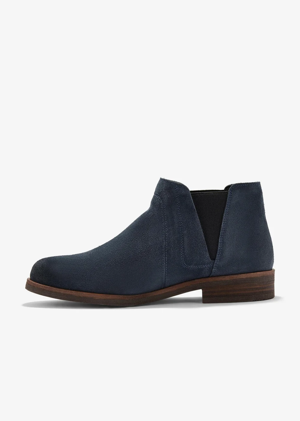 Clarks Womens Blue Demi 2 Beat Suede Standard - 4 Image 2