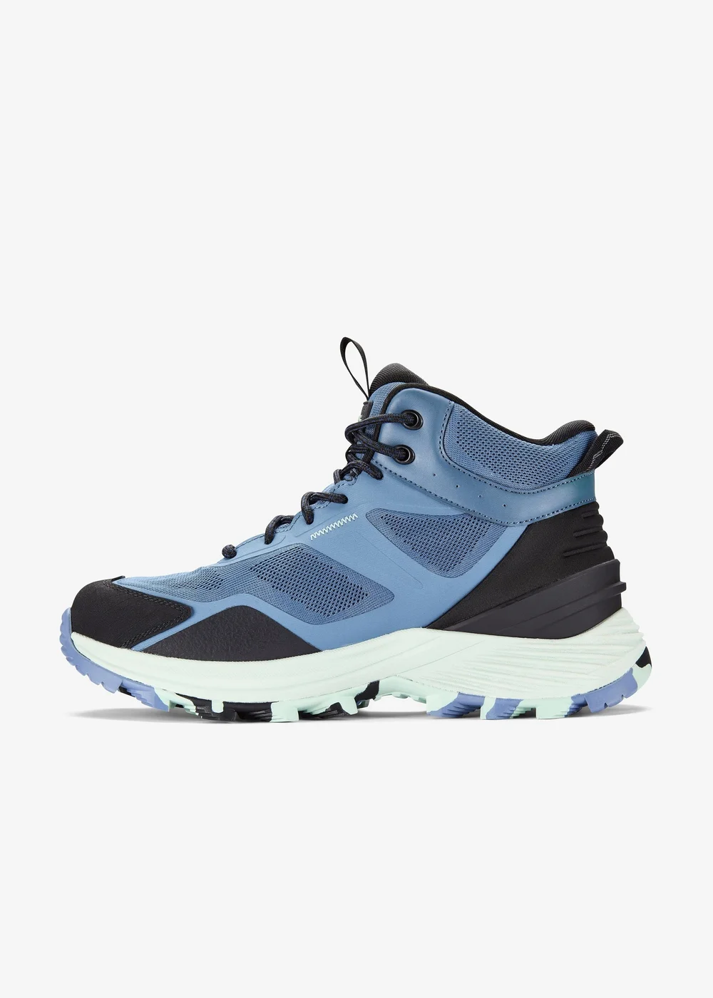 Clarks Womens Blue Laila Hi Waterproof Textile Standard - 6 Image 2