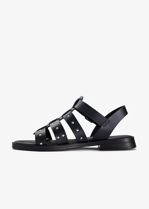 Clarks Womens Black Tenara Strap Leather Standard - 6 Image 2
