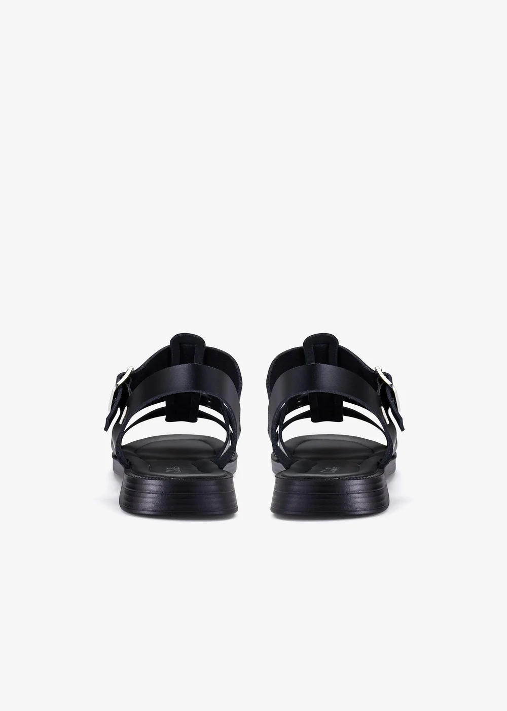 Clarks Womens Black Tenara Strap Leather Standard - 6 Image 5