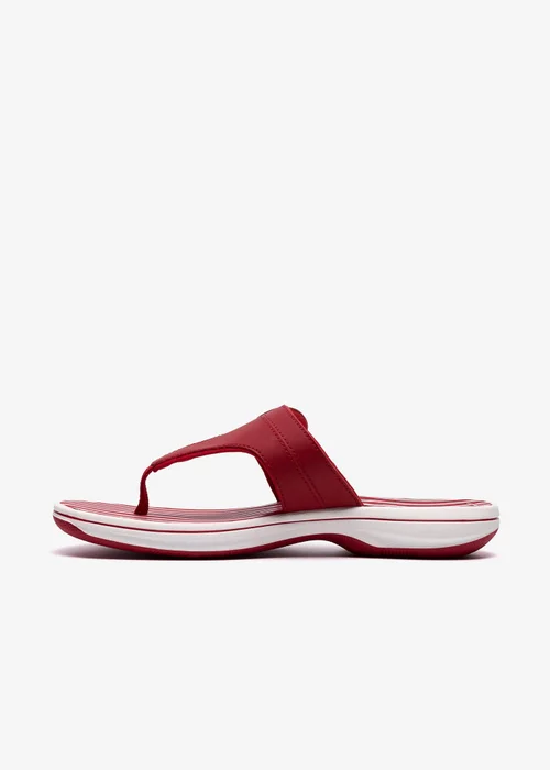 Clarks Cloudsteppers Womens Red Brinkley Cove Synthetic Standard - 6 Image 2