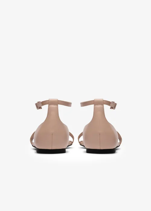 Clarks Womens Beige Kediri Part Synthetic Standard - 6 Image 5