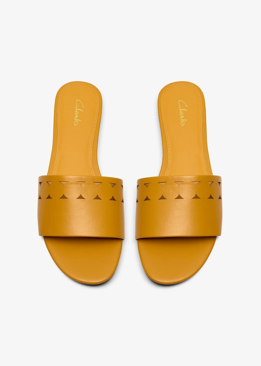 Clarks Womens Yellow Kediri Mule Synthetic Standard - 4 Image 6