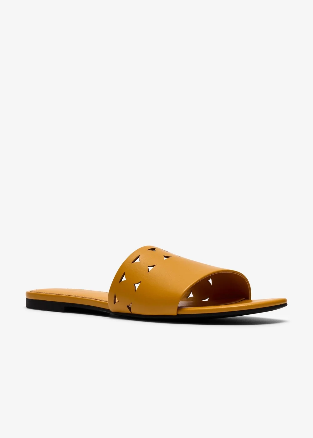 Clarks Womens Yellow Kediri Mule Synthetic Standard - 4 Image 4