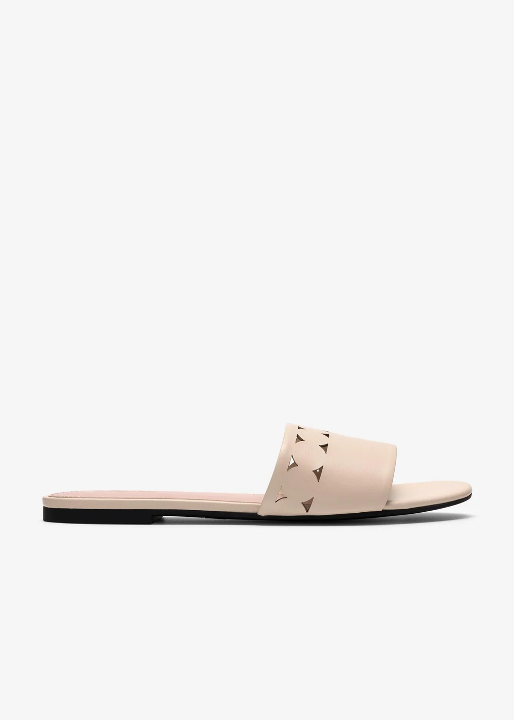 Clarks Womens White Kediri Mule Synthetic Standard - 6 Image 1