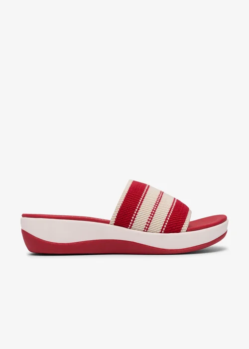 Clarks Cloudsteppers Womens Red Arla Hollis 2 Textile Standard - 6 Image 1