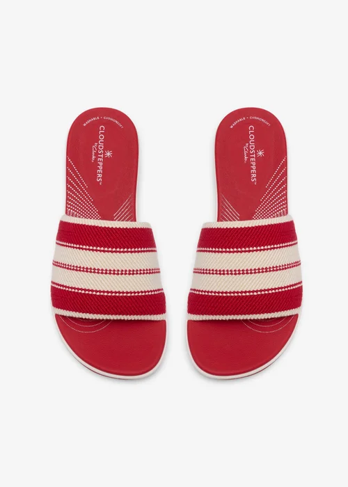 Clarks Cloudsteppers Womens Red Arla Hollis 2 Textile Standard - 6 Image 6