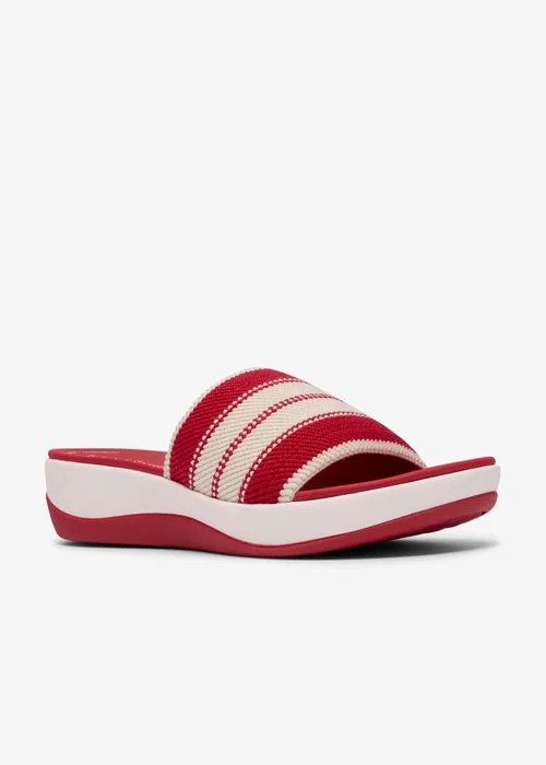 Clarks Cloudsteppers Womens Red Arla Hollis 2 Textile Standard - 6 Image 4