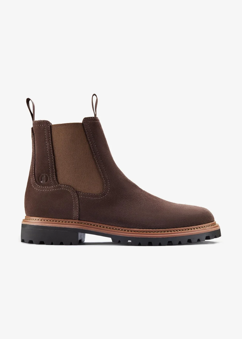 Clarks Mens Brown Clarkridge Top Suede Standard - 7 Image 1