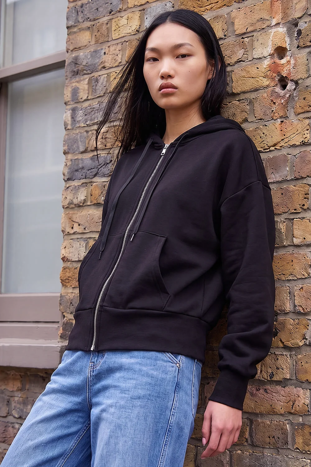 Dusk Black Soft Touch Zip Up Jacket - 16 Image 3