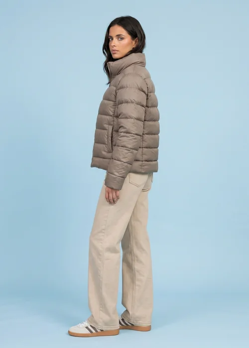 Urban Bliss Brown Compact Puffer Jacket - 10 Image 3