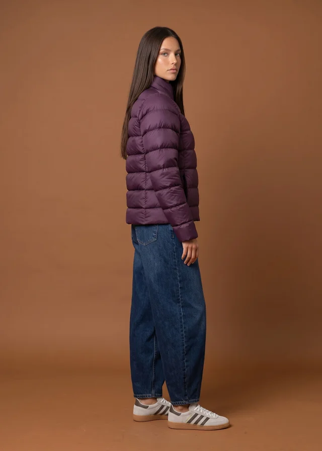 Urban Bliss Plum Compact Puffer Jacket