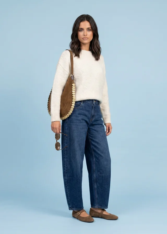 Urban Bliss Cream Wool Blend Jumper