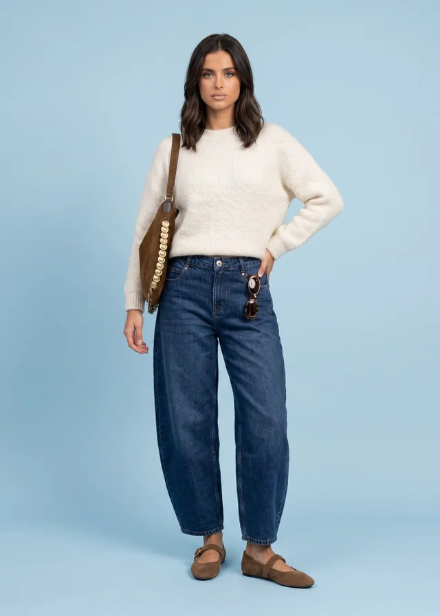 Urban Bliss Cream Wool Blend Jumper