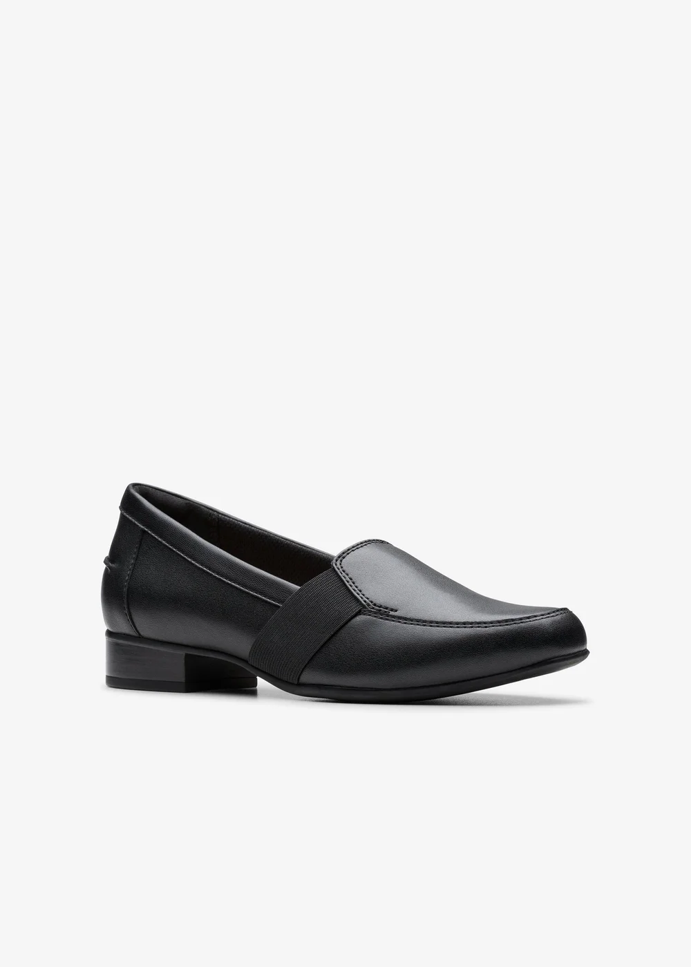 Clarks Womens Black Juliet Beat Leather Standard - 6.5 Image 4