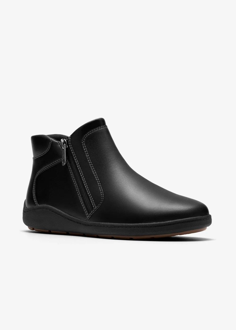 Clarks Womens Black Bryianne Carly Leather Standard - 3.5 Image 4