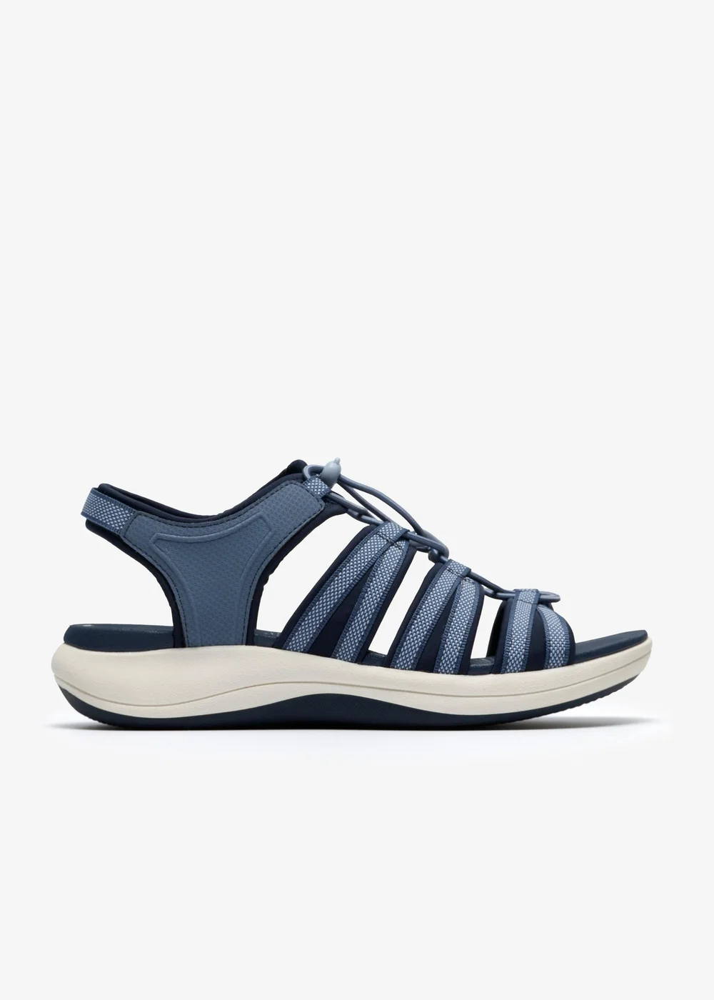 Clarks Cloudsteppers Womens Blue Mira Mabel Textile Standard - 6.5 Image 1