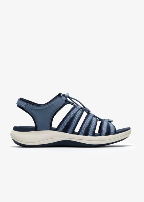 Clarks Cloudsteppers Womens Blue Mira Mabel Textile Standard - 6.5 Image 1