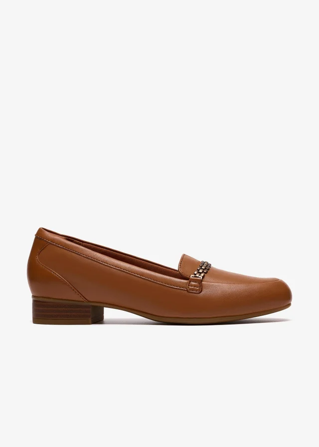Clarks Womens Brown Juliet Mia Leather Wide