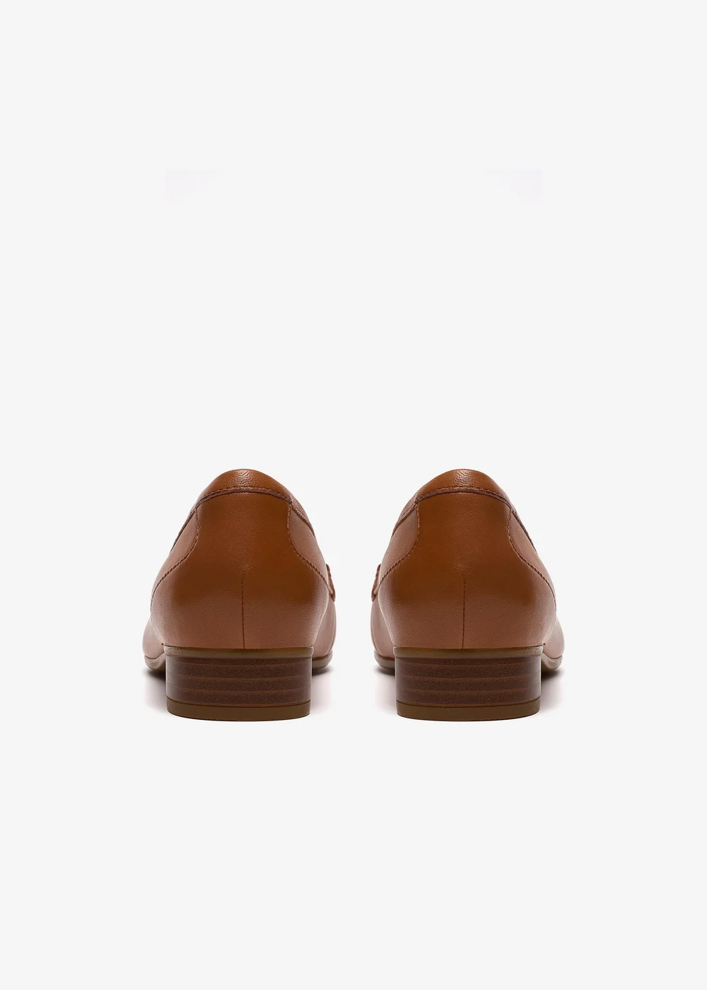 Clarks Womens Brown Juliet Mia Leather Wide - 6.5 Image 5