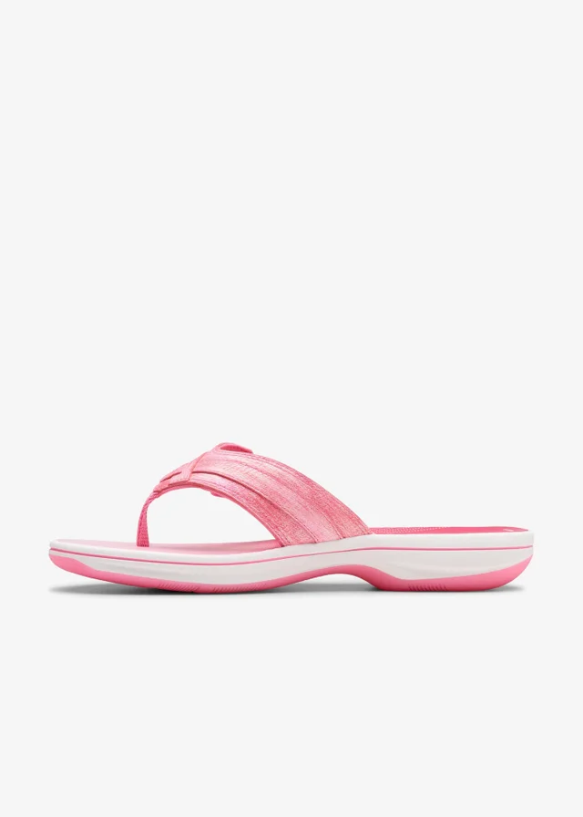 Clarks Cloudsteppers Womens Pink Brinkley Sea Synthetic Standard