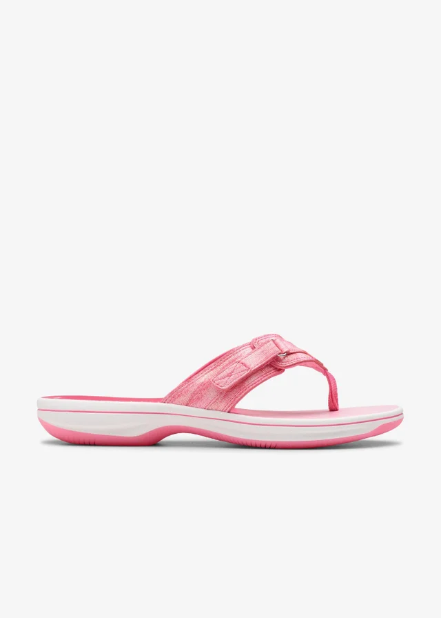 Clarks Cloudsteppers Womens Pink Brinkley Sea Synthetic Standard