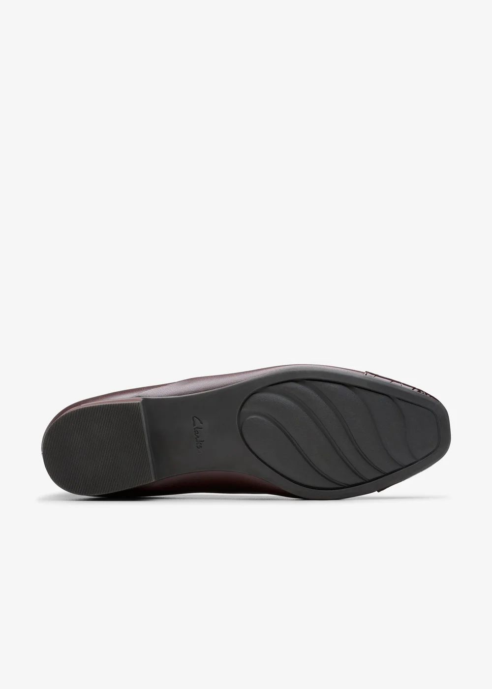 Clarks Womens Red Juliet Rise Leather Standard - 3 Image 3