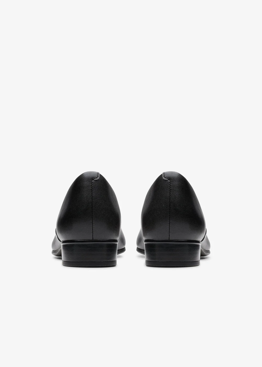 Clarks Womens Black Juliet Rise Leather Wide - 4 Image 5