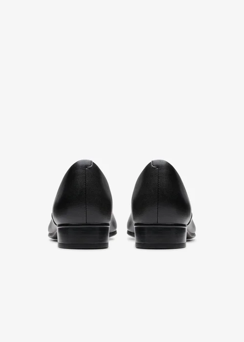 Clarks Womens Black Juliet Rise Leather Wide - 4 Image 5