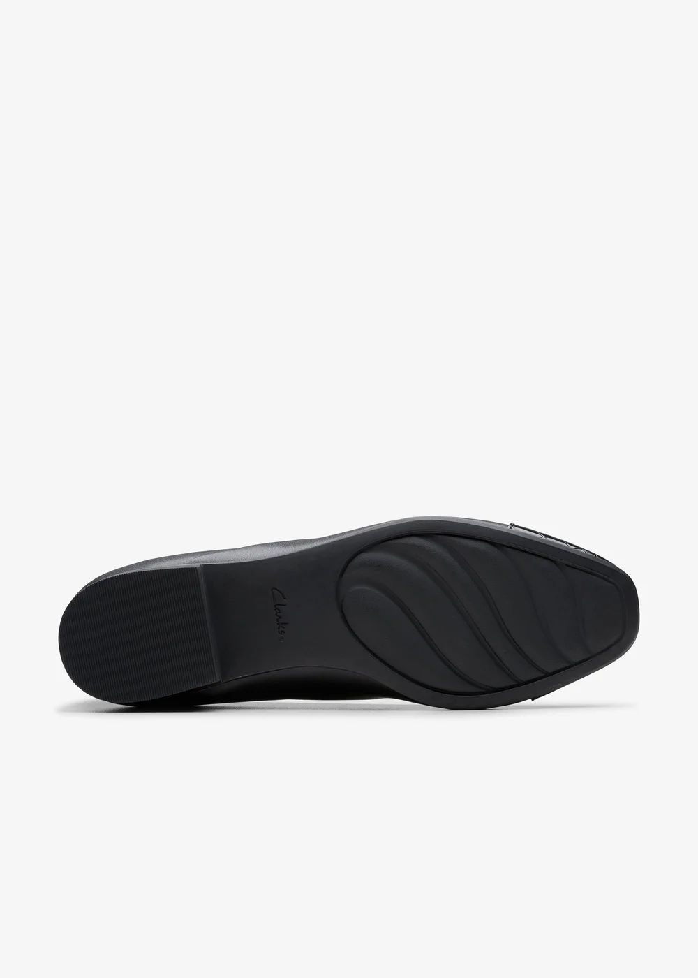 Clarks Womens Black Juliet Rise Leather Wide - 4 Image 3