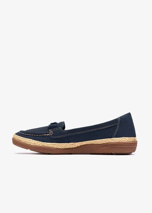 Clarks Womens Blue Elaina Milly Nubuck Standard - 5 Image 2