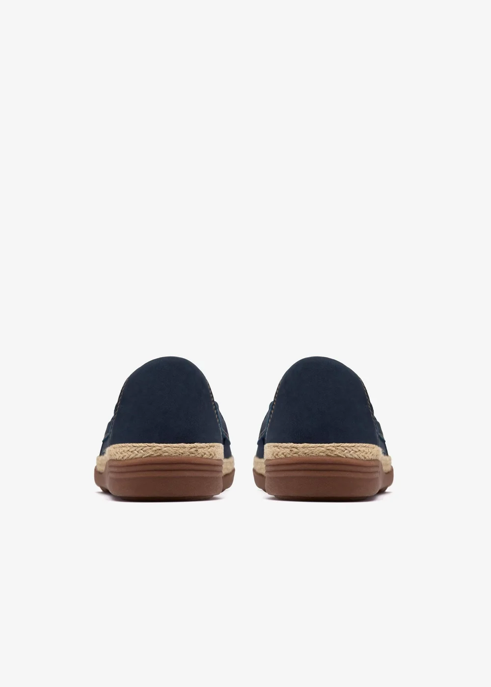 Clarks Womens Blue Elaina Milly Nubuck Standard - 5 Image 5