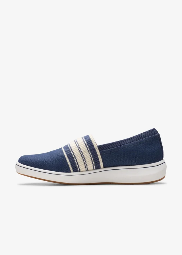Clarks Cloudsteppers Womens Blue BrinkleySkyMst Textile Standard