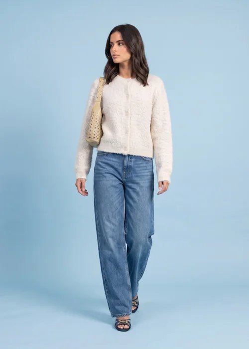 Urban Bliss Wool Blend Cropped Cardigan - S Image 1