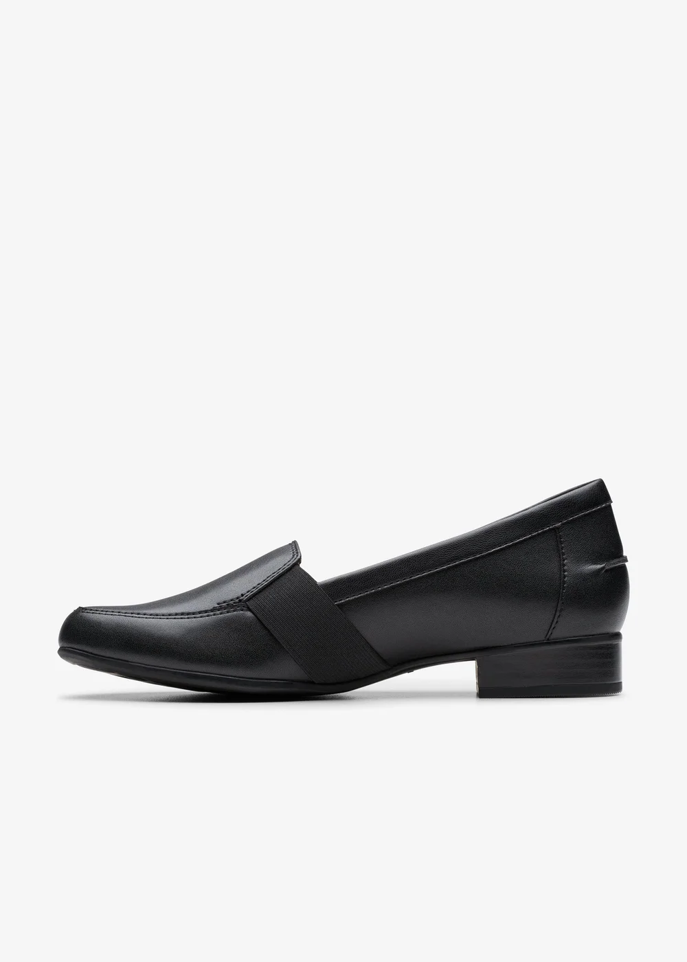 Clarks Womens Black Juliet Beat Leather Wide - 4.5 Image 2