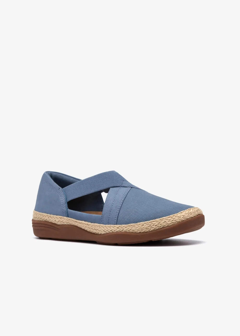 Clarks Womens Blue Elaina Dusk Nubuck Standard - 7 Image 4