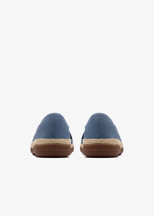 Clarks Womens Blue Elaina Dusk Nubuck Standard - 7 Image 5