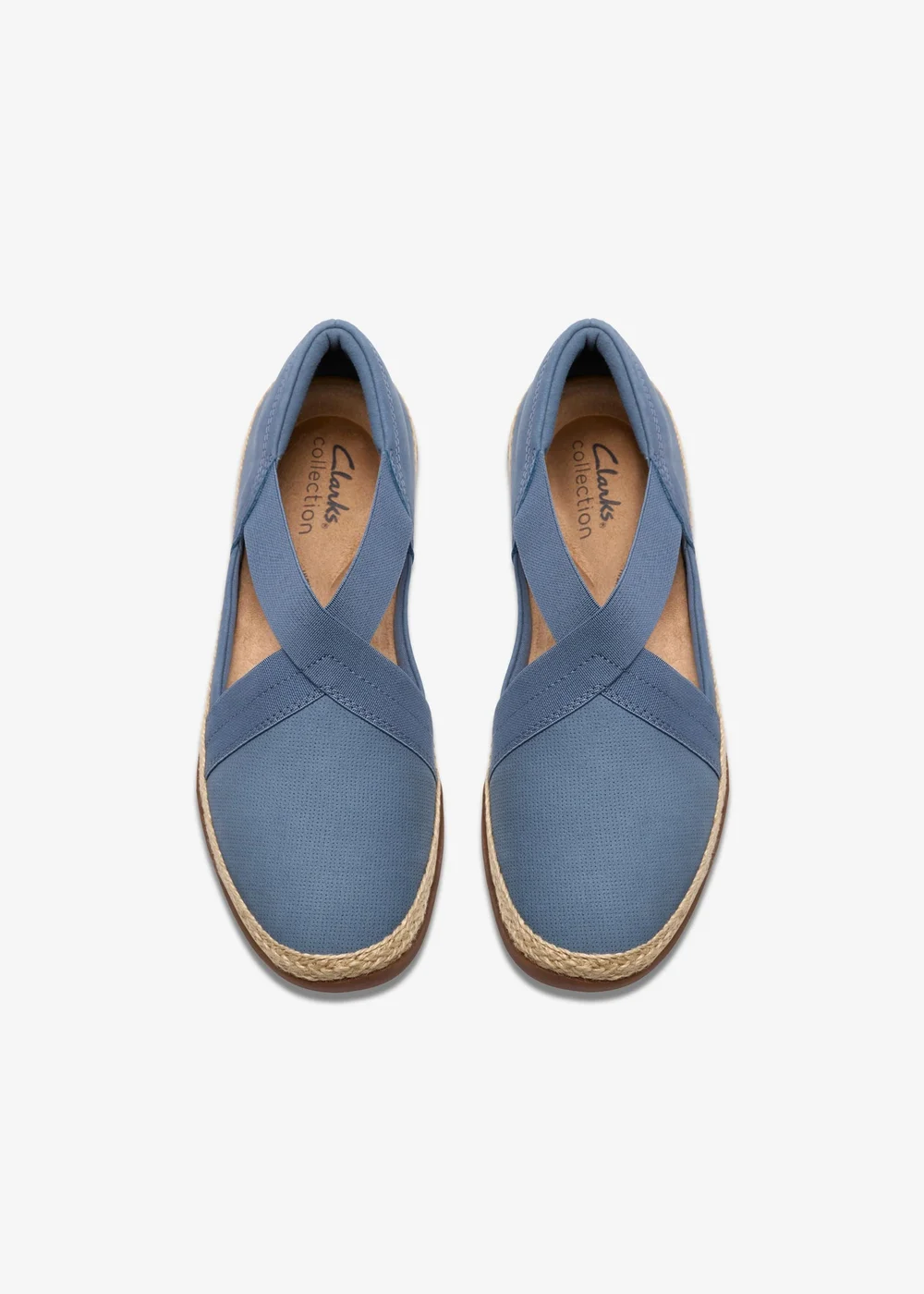Clarks Womens Blue Elaina Dusk Nubuck Standard - 7 Image 6