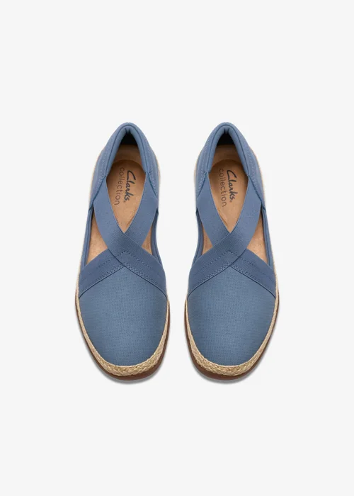 Clarks Womens Blue Elaina Dusk Nubuck Standard - 7 Image 6