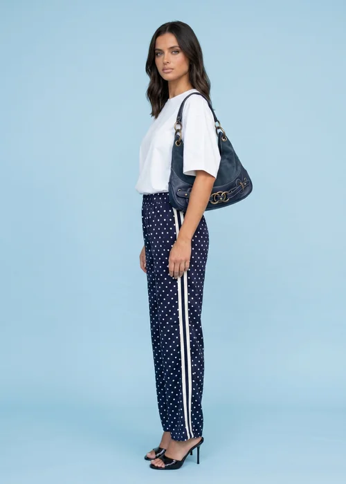 Urban Bliss Blue Spot Tape Side Trouser - 8 Image 2