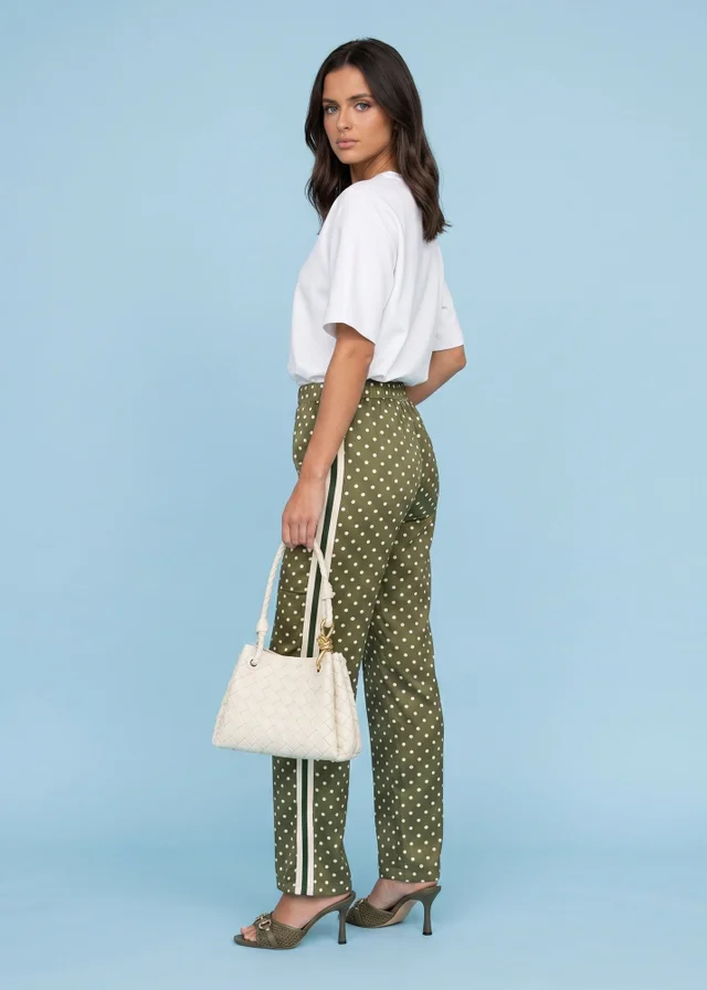 Urban Bliss Sage Spot Tape Side Trouser