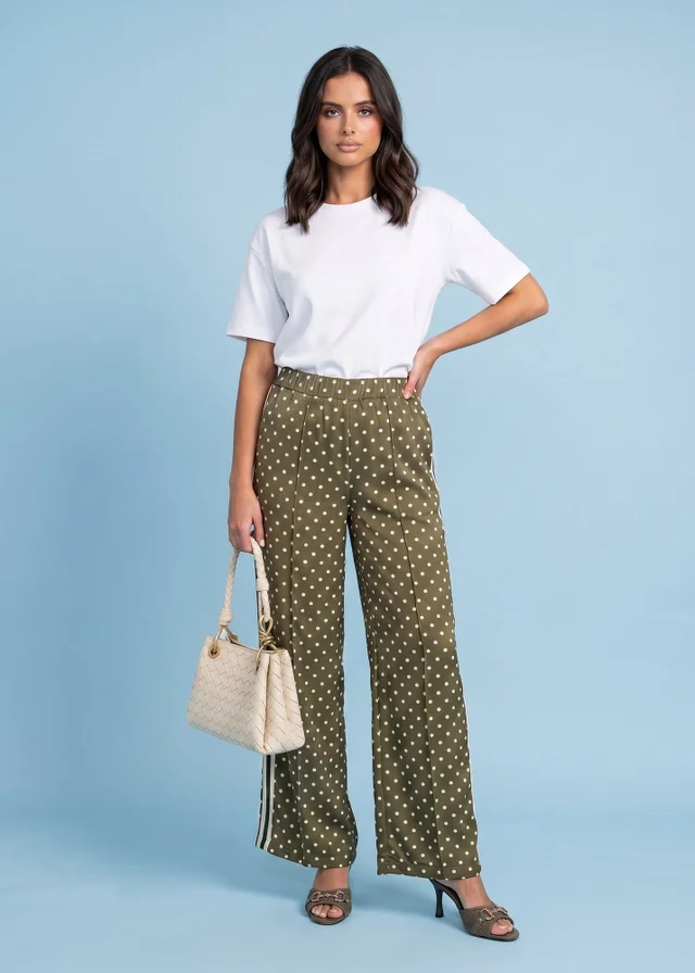 Urban Bliss Sage Spot Tape Side Trouser