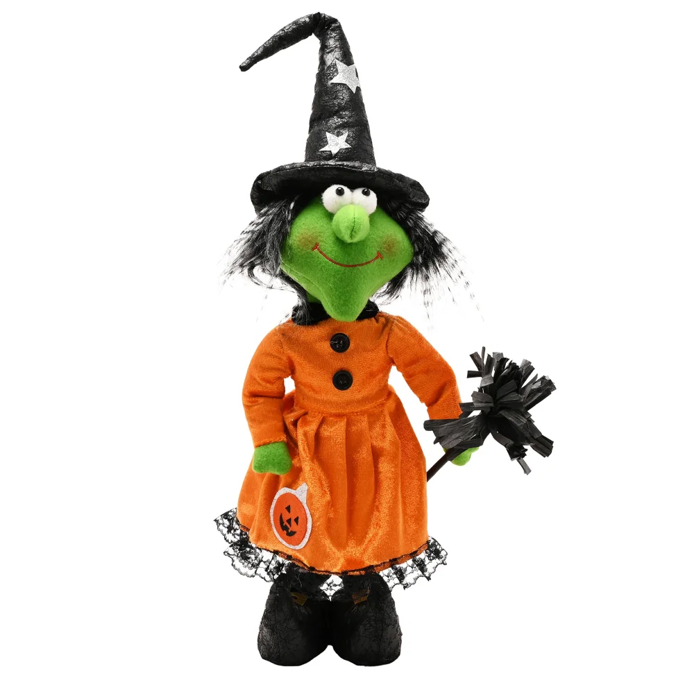 Hocus Pocus Medium Standing Witch with Telescopic Legs in multi-colour - One Size Image 1