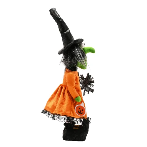 Hocus Pocus Medium Standing Witch with Telescopic Legs in multi-colour - One Size Image 3
